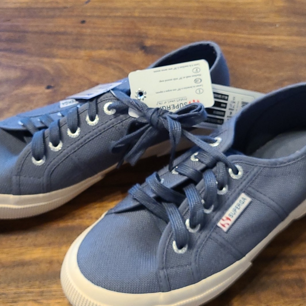 Superga 2750 Cotu shoes in Blue Shadow